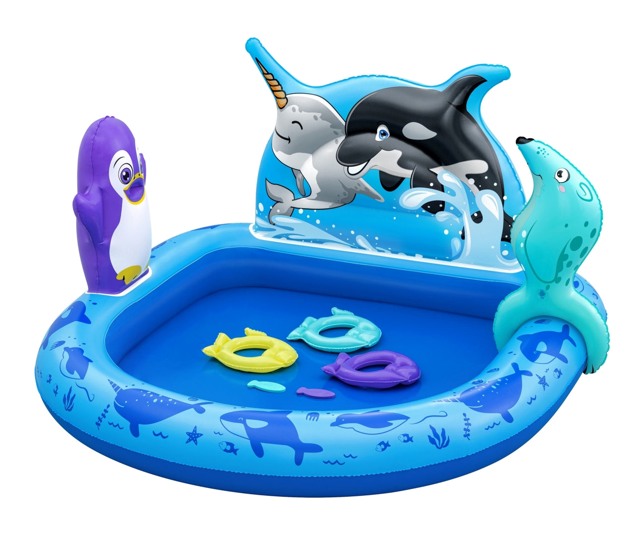 Piscina Insuflável Arctic / Parque Infantil 1,34M X 1,31M X 73Cm Bestway