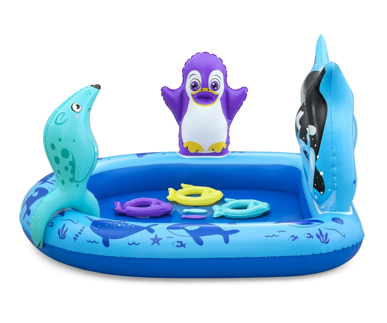 Piscina Insuflável Arctic / Parque Infantil 1,34M X 1,31M X 73Cm Bestway