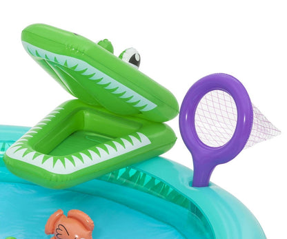 Parque Aquático Crocodile Bay 2,24M X 1,81M X 72Cm Bestway