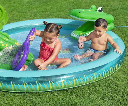 Parque Aquático Crocodile Bay 2,24M X 1,81M X 72Cm Bestway