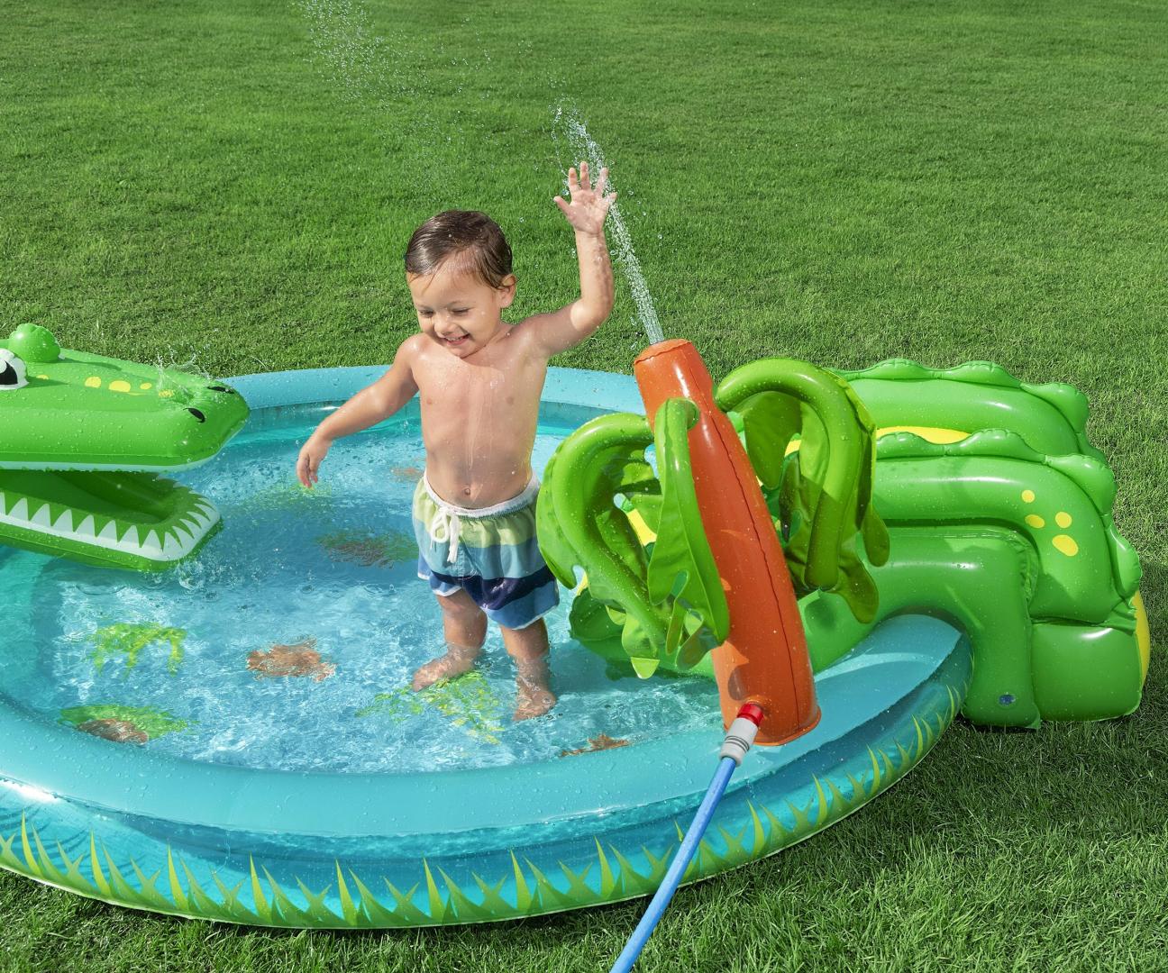 Parque Aquático Crocodile Bay 2,24M X 1,81M X 72Cm Bestway
