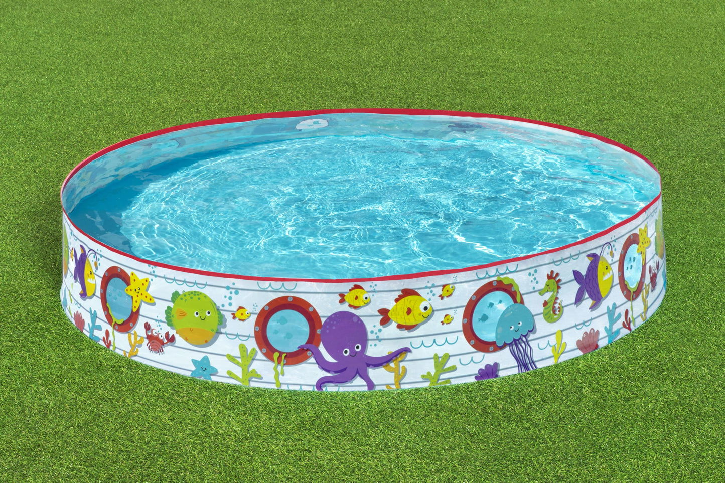Piscina Fill n Fun Burta Ship Com Janelas 152Cm X 25Cm Bestway