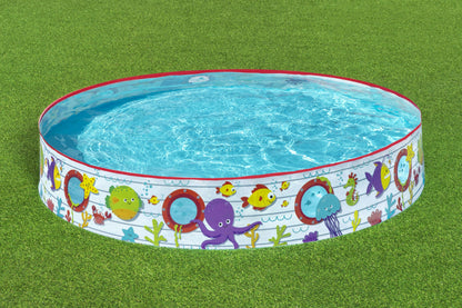 Piscina Fill n Fun Burta Ship Com Janelas 152Cm X 25Cm Bestway