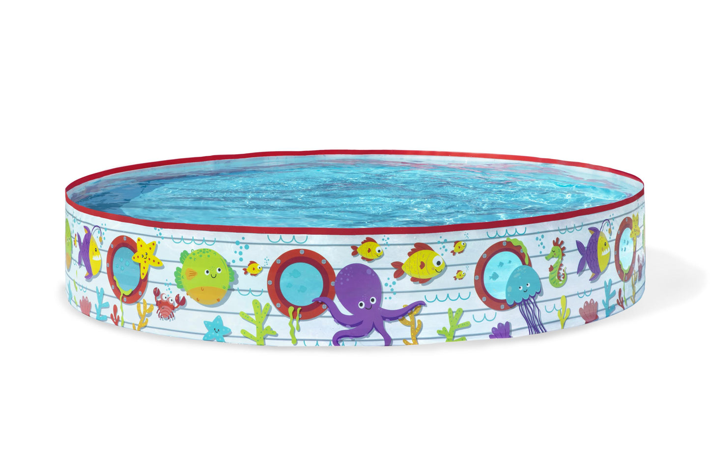 Piscina Fill n Fun Burta Ship Com Janelas 152Cm X 25Cm Bestway