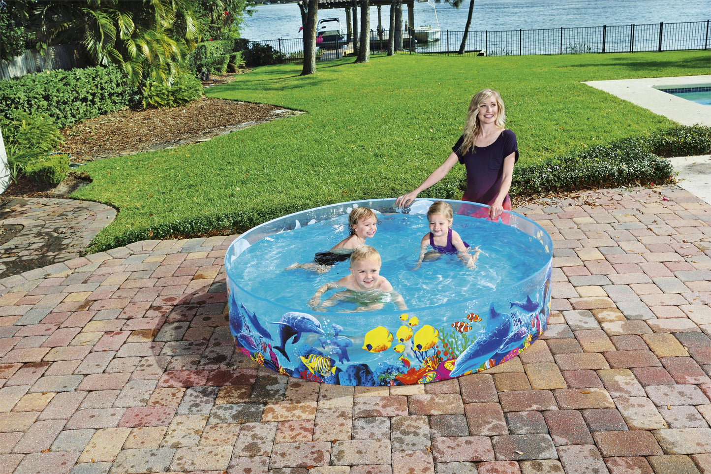 Piscina De Espaço Mundo Subterrâneo 1,83M X 0,38M Bestway