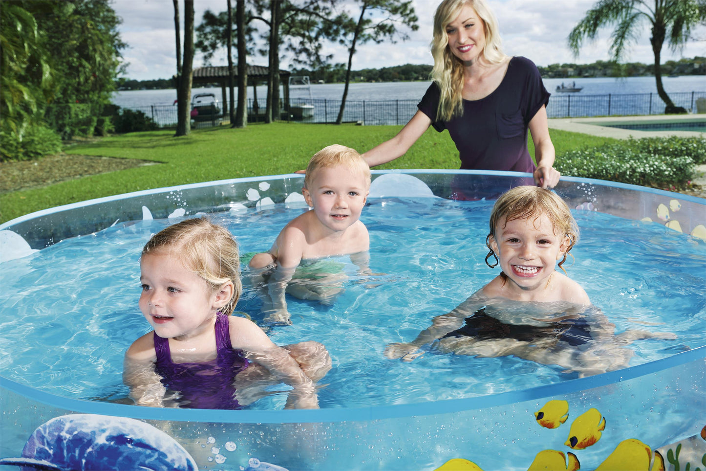 Piscina De Espaço Mundo Subterrâneo 1,83M X 0,38M Bestway
