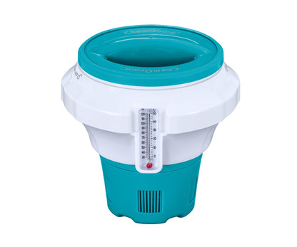 Distribuidor Flutuante De Produtos Químicos Para Piscinas Com Termómetro Chemguard Bestway