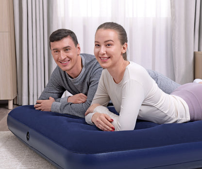 Colchão Insuflável De Viagem Completo 1,91M X 1,37M X 22Cm Bestway