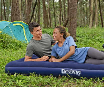 Colchão Insuflável De Viagem Completo 1,91M X 1,37M X 22Cm Bestway