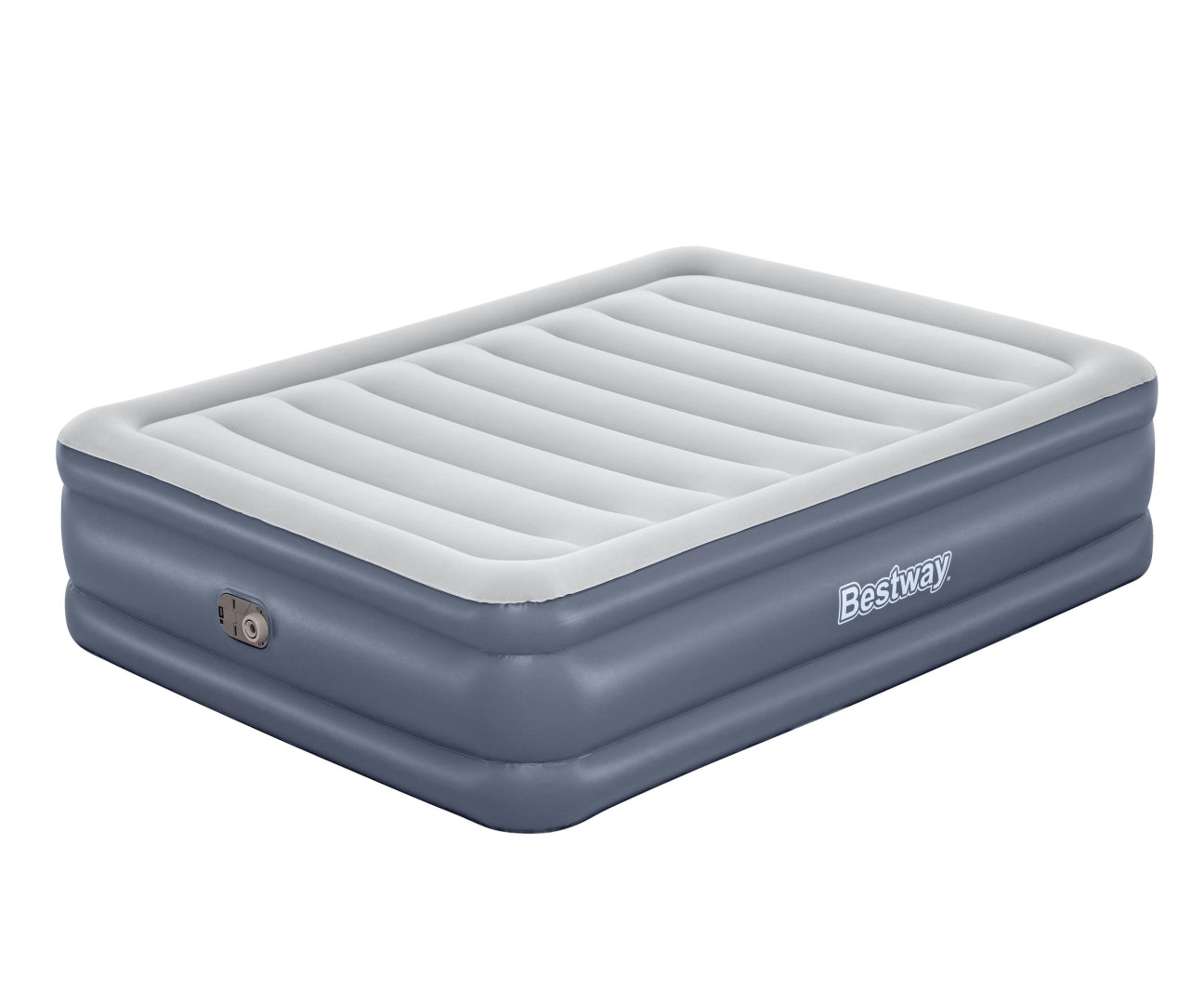 Colchão Insuflável De Viagem Com Bomba De Ar Incorporada Tritech Queen 2,03M X 1,52M X Bestway