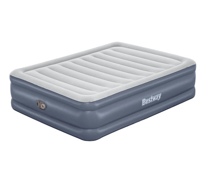 Colchão Insuflável De Viagem Com Bomba De Ar Incorporada Tritech Queen 2,03M X 1,52M X Bestway