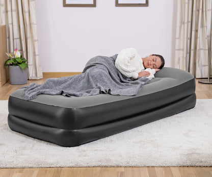 Colchão Insuflável De Viagem Com Bomba De Ar Incorporada Tritech Twin 1,91M X 0,97M X 22Cm Bestway