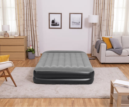 Colchão Insuflável De Viagem Com Bomba De Ar Incorporada Tritech Queen 2,03M X 1,52M Bestway