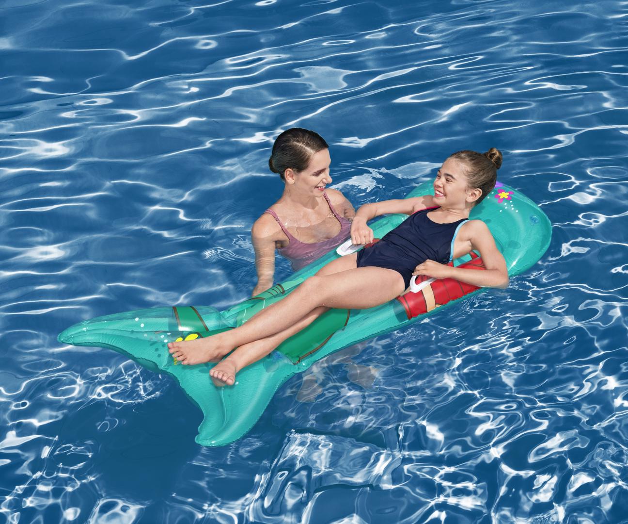 Colchão De Praia Da Pequena Sereia 1,58M X 81Cm Bestway