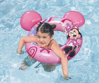 Bóia Insuflável Disney Junior Minnie 74Cm X 76Cm Bestway