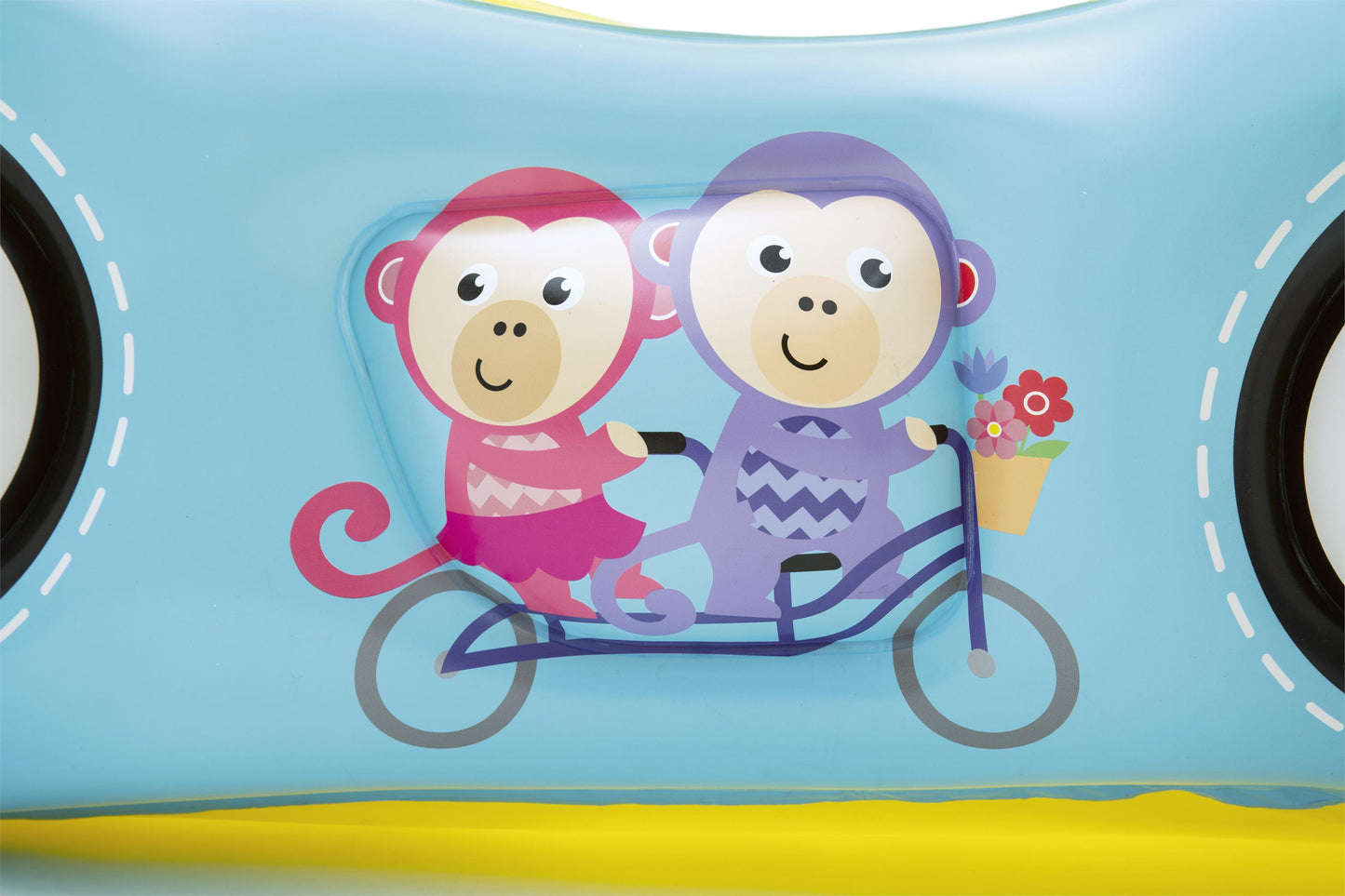 Carro De Corrida Soprado Fisher Price Ball 119Cm X 79Cm X 51Cm Bestway