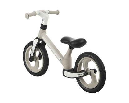 Bicicleta de equilíbrio bege preta
