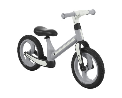 Bicicleta de equilíbrio cinza preto