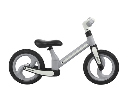 Bicicleta de equilíbrio cinza preto