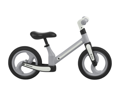 Bicicleta de equilíbrio cinza preto
