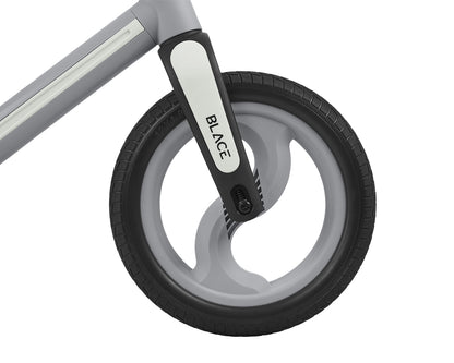 Bicicleta de equilíbrio cinza preto