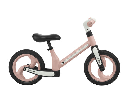 Bicicleta de equilíbrio rosa preta