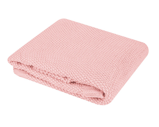 Cobertor de malha de algodão rosa Dream Big