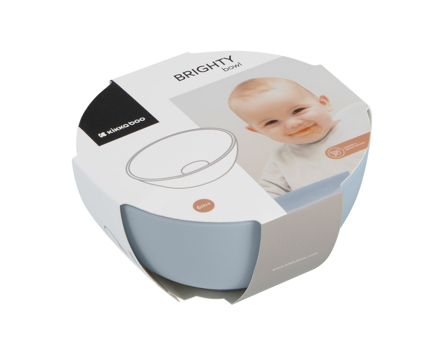 Tigela Blue Brilhante Kikkaboo