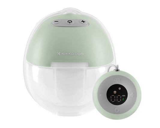 Bomba tira-leite elétrica portátil Iris com comando Kikkaboo