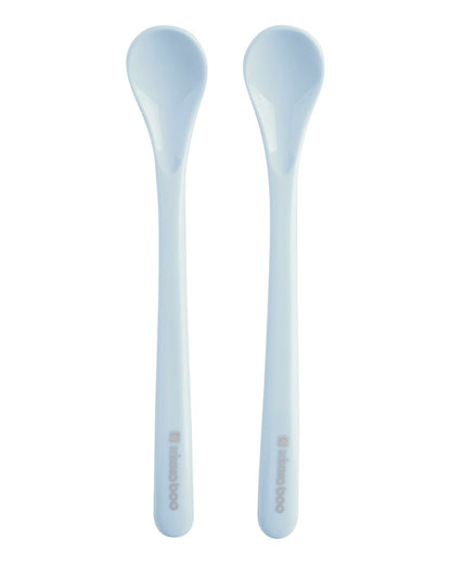 Conjunto de colheres PP 2 peças Blue Brilhante Kikkaboo