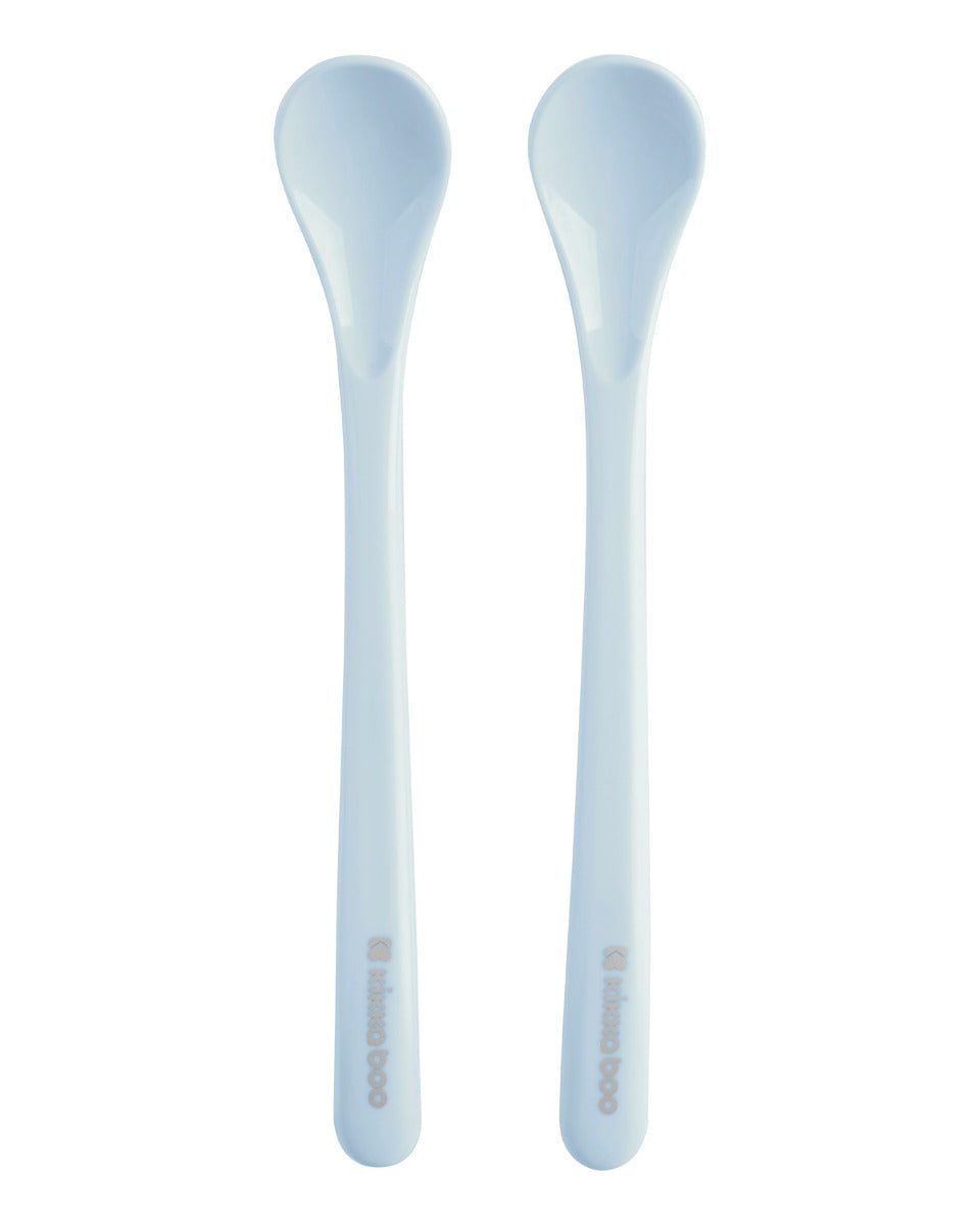 Conjunto de colheres PP 2 peças azul brilhante