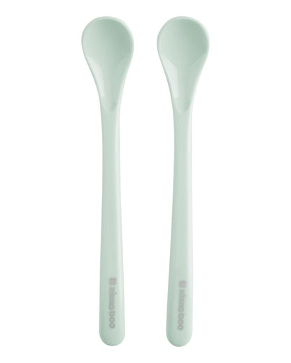 Conjunto de colheres PP 2 peças Brighty Mint Kikkaboo