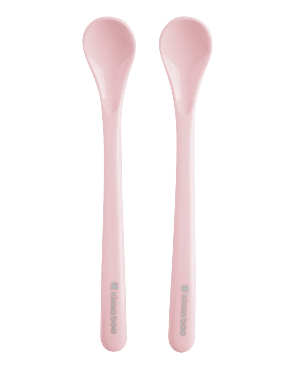 Conjunto de colheres PP 2 peças Mint brilhante Kikkaboo