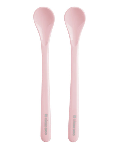 Conjunto de colheres PP 2 peças Mint brilhante Kikkaboo
