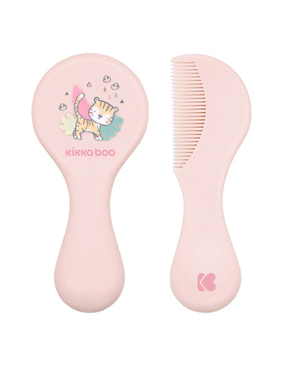 Pente e escova Savanna Rosa