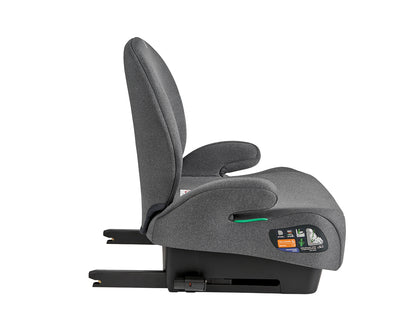 Assento 125-150 cm i-Boost i-SIZE Grey Dark Kikkaboo
