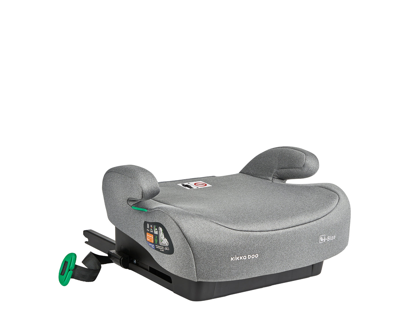 Assento 125-150 cm i-Boost i-SIZE Grey Claro Kikkaboo