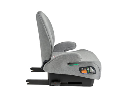 Assento 125-150 cm i-Boost i-SIZE Grey Claro Kikkaboo