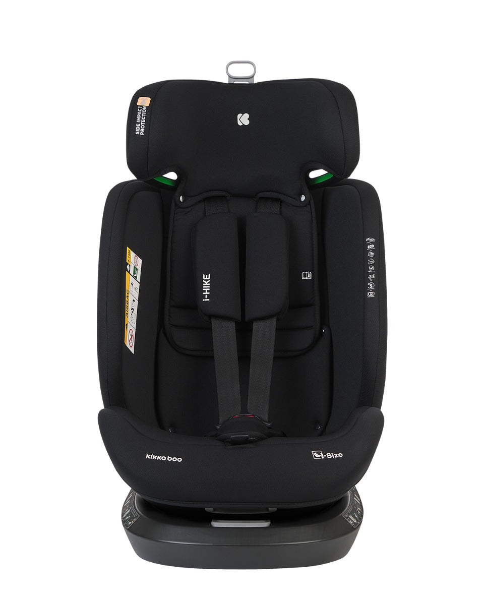 Cadeira auto 40-150 cm i-Hike i-SIZE Grey Kikkaboo