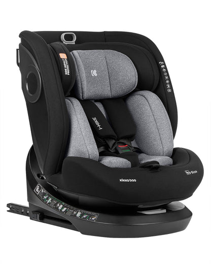 Cadeira auto 40-150 cm i-Hike i-SIZE Grey Kikkaboo