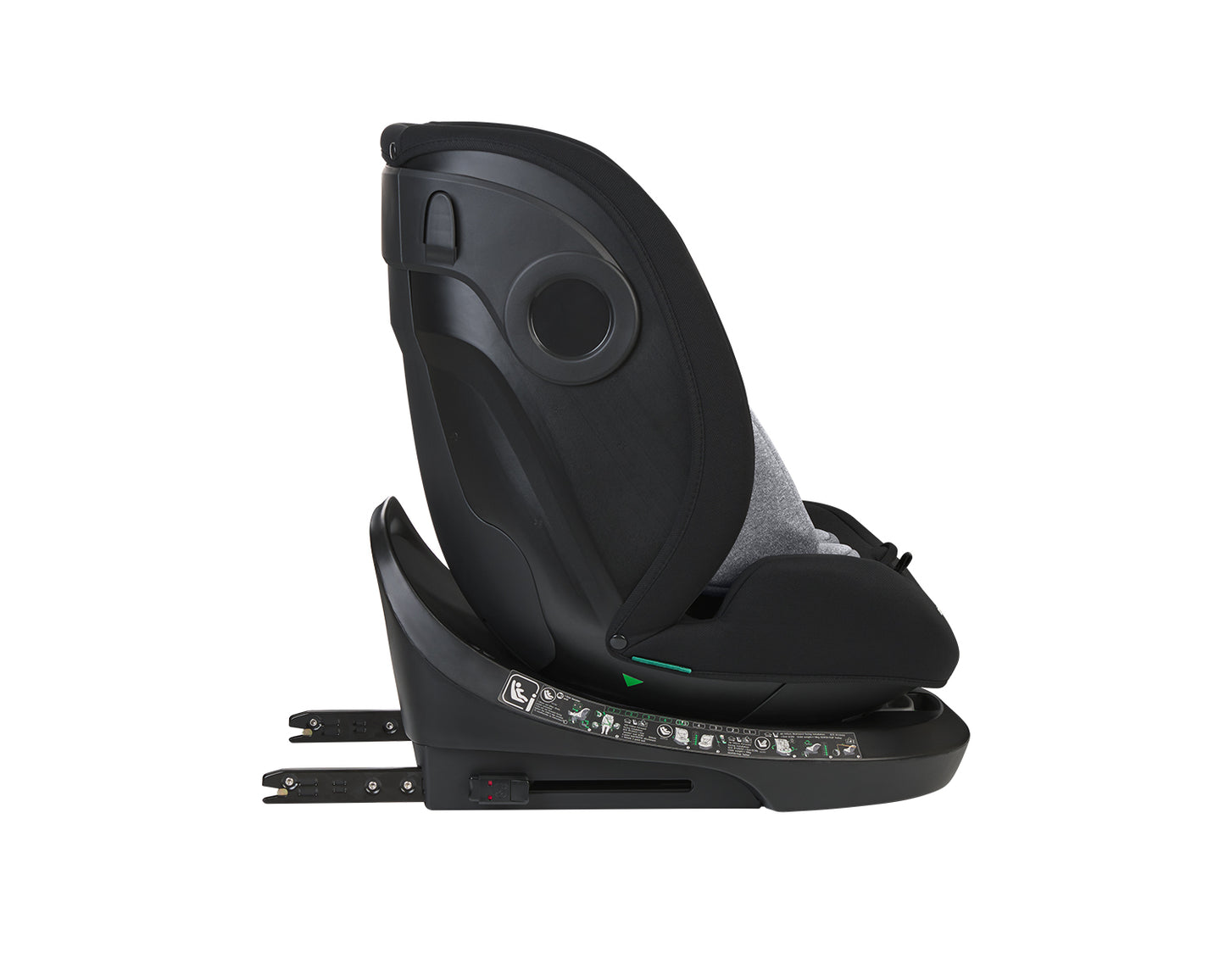 Cadeira auto 40-150 cm i-Hike i-SIZE Grey Kikkaboo