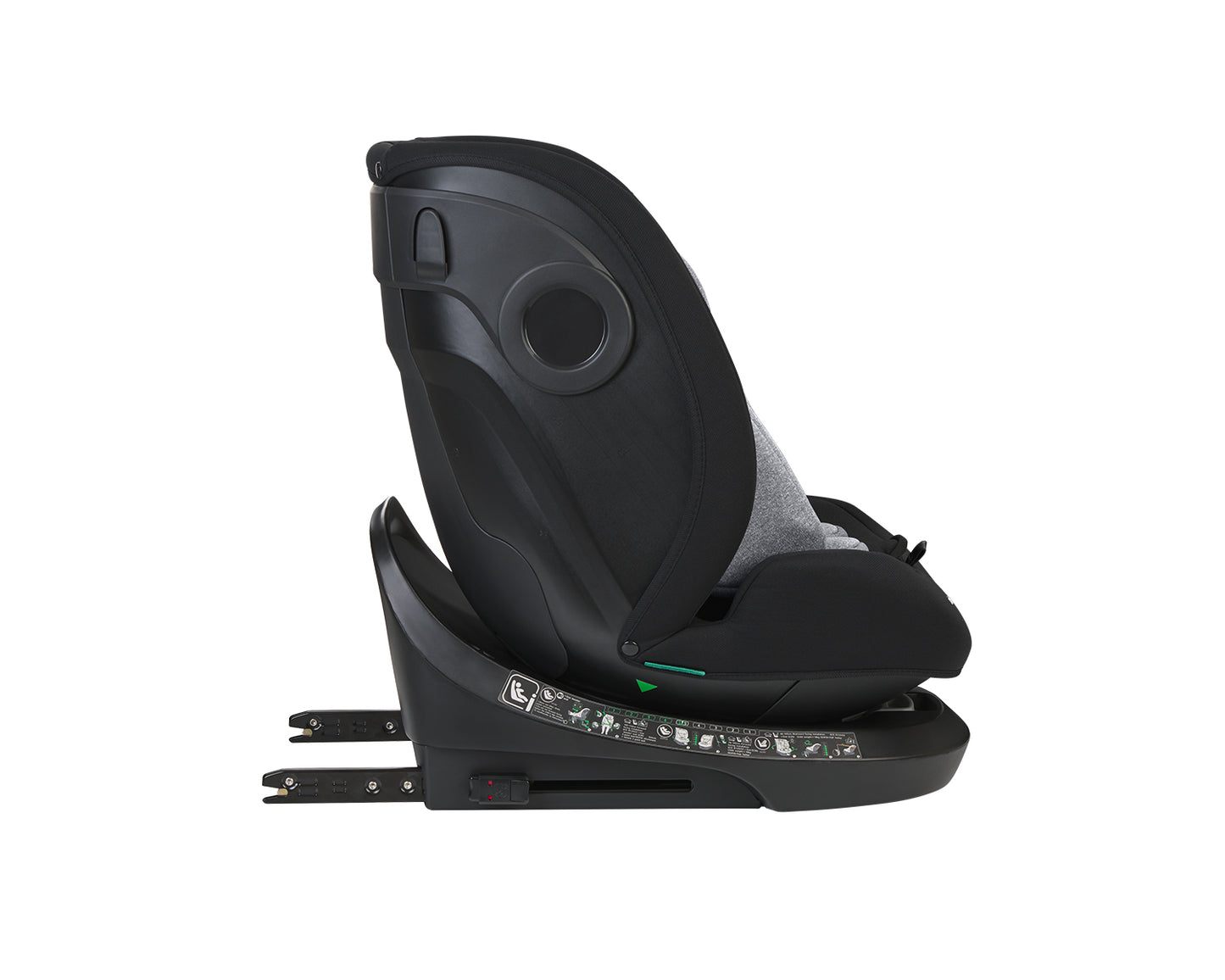 Cadeira auto 40-150 cm i-Hike i-SIZE Grey Kikkaboo