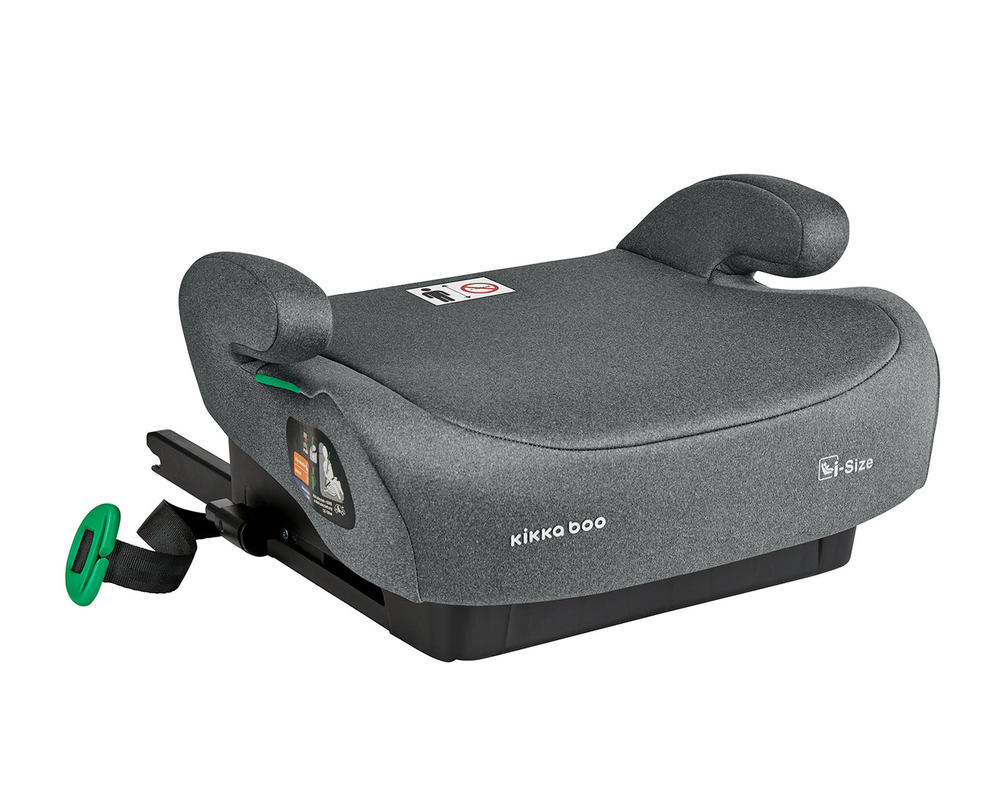 Assento 125-150 cm i-Tip i-SIZE Grey Dark Kikkaboo