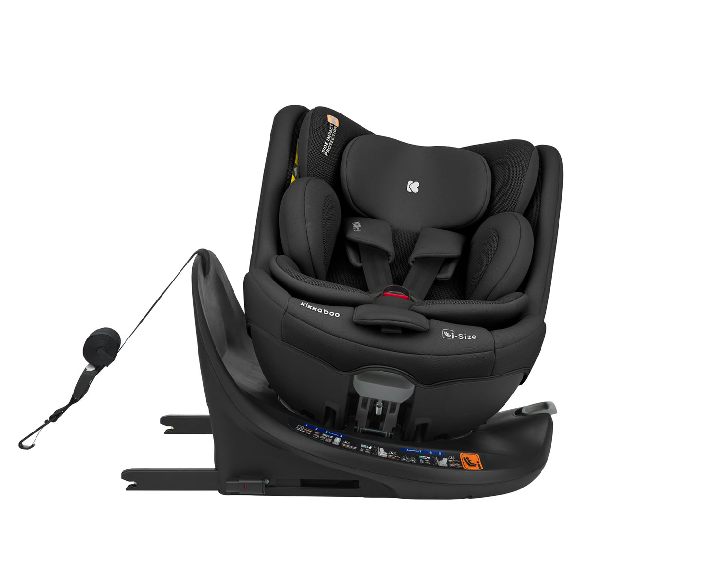 Cadeira auto 40-150 cm i-Van i-SIZE Preto