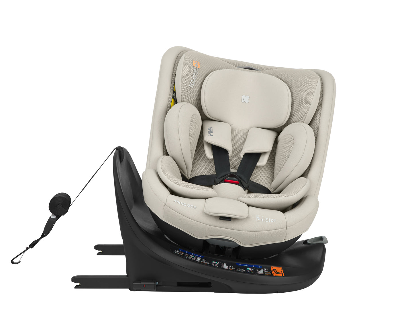 Cadeira auto 40-150 cm i-Van i-SIZE Bege Claro