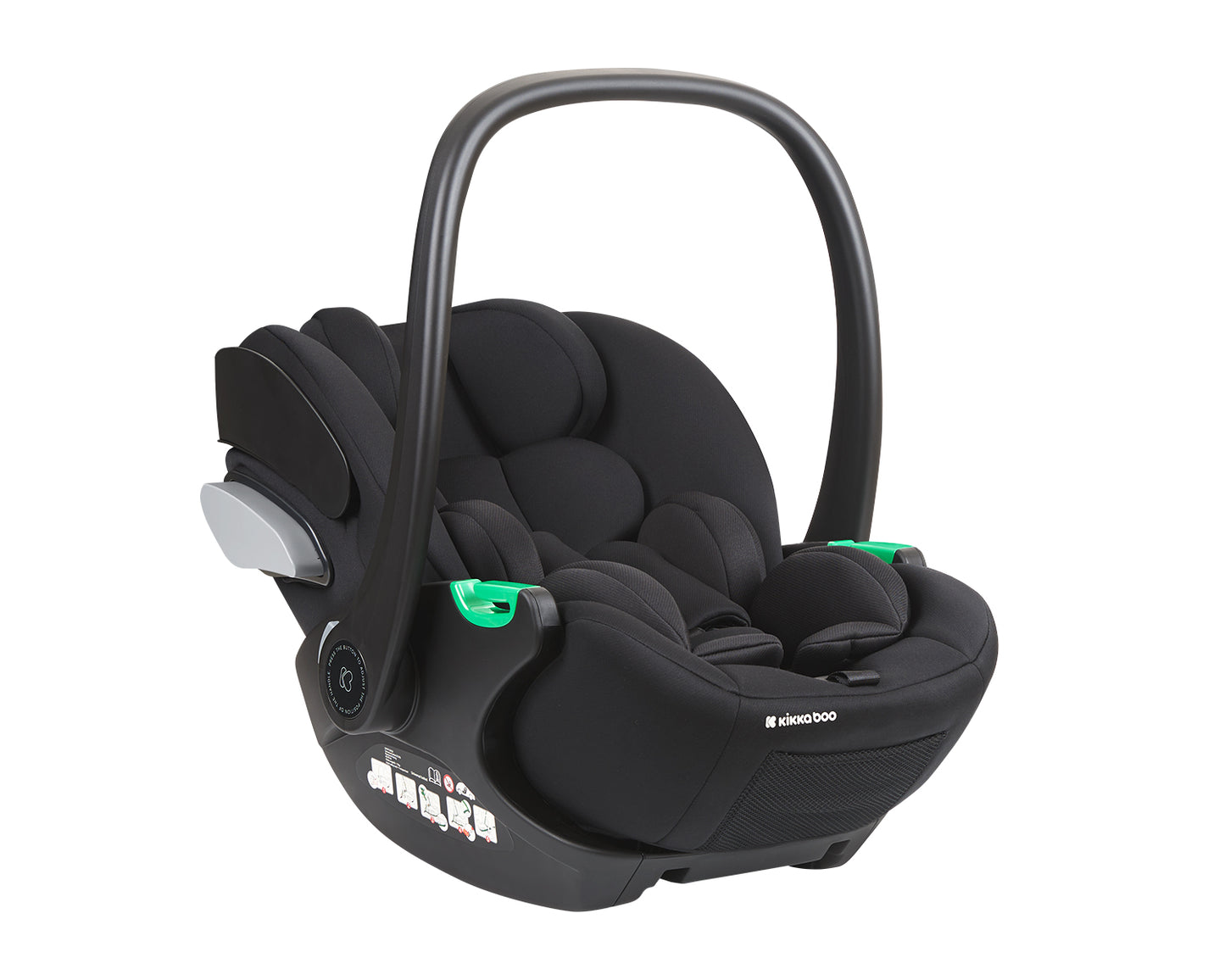 Cadeira auto 40-87 cm i-Trail i-SIZE Black (Kara, Lanah, Thea, Tiffany) Kikkaboo