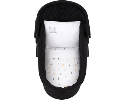 Conjunto de cama Elephant Time com 6 peças para alcofa Kikkaboo