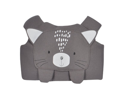 Arnês de passeio Grey para bebé Cat Kikkaboo