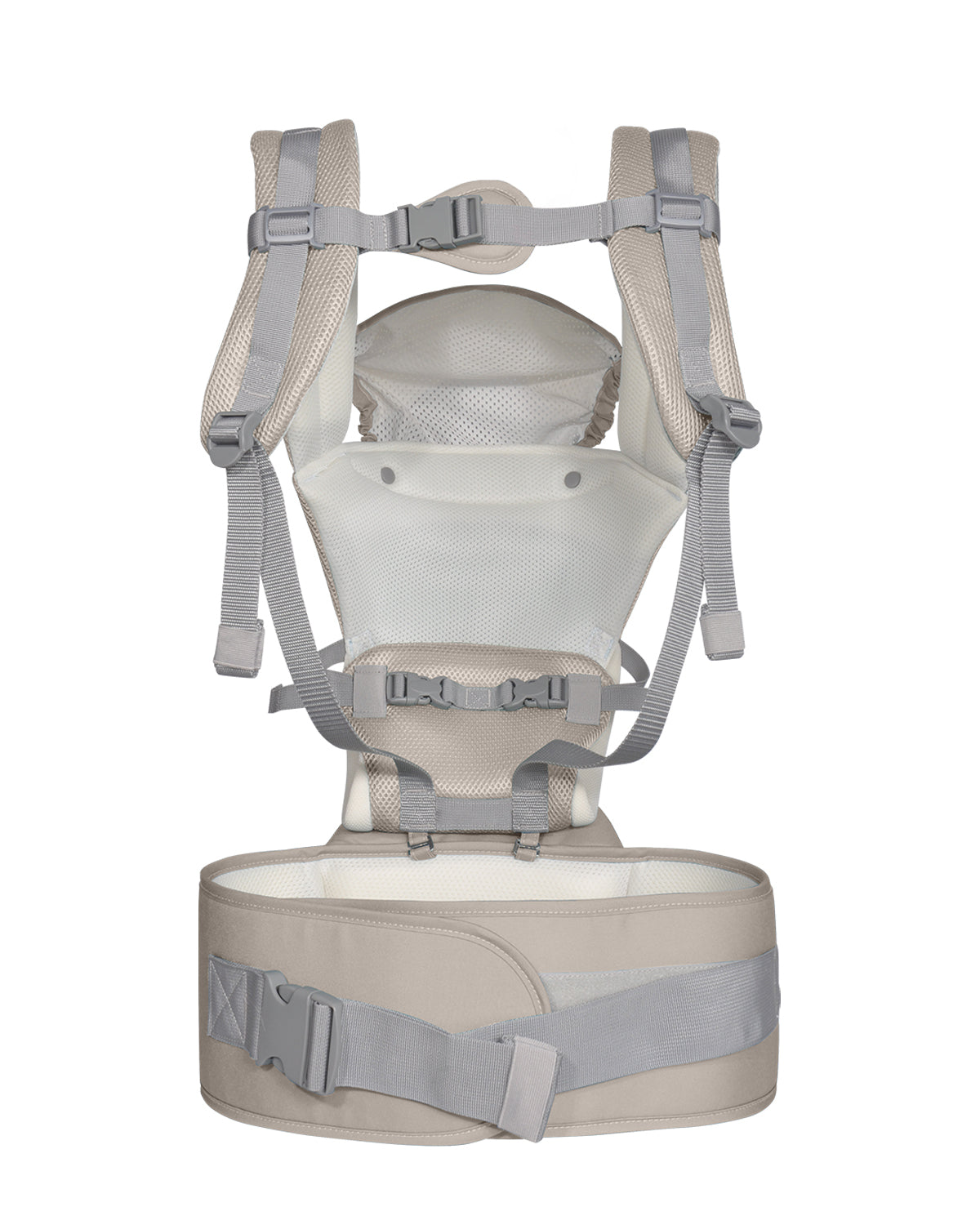 Chloe Mesh 3 em 1 Porta-bebés Bege