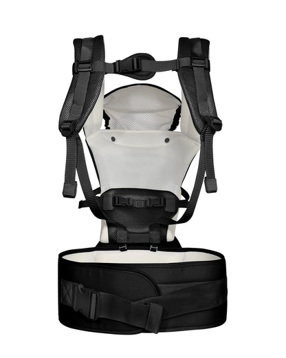 Chloe Mesh 3 em 1 Porta-bebés Preto